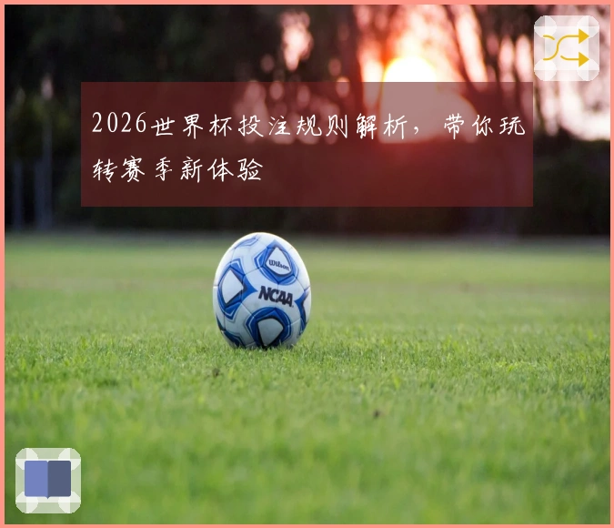 2026世界杯投注规则解析，带你玩转赛季新体验